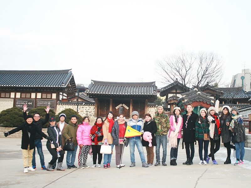 The tourism industry in Korea is very developed